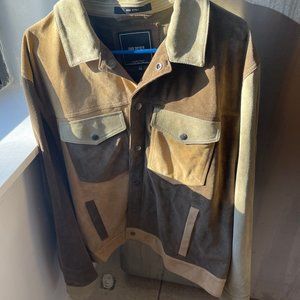 Italian Suede Snap Dylan Jacket